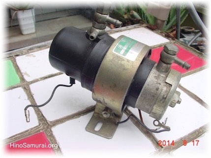 20140817 Hino Denso Electric Fuel Pump