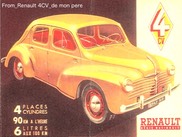 From Renault 4CV de mon pere