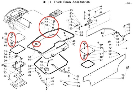 Trunk)Rool Cover Locking A