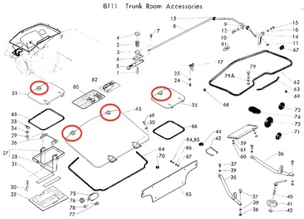 Trunk)Rool Cover Locking B