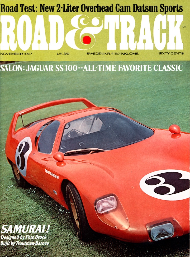 196711 ROAD&TRACK SAMURAI a