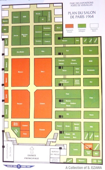 Paris 1964 Hino Layout