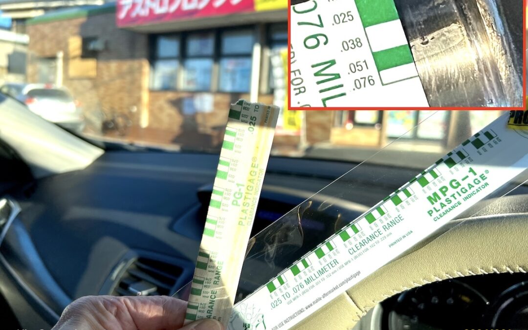 2024.12.1 公道復帰10年、経年劣化修復プロジェクト (70) – クランク＆コンロッドベアリングのクリアランスチェック