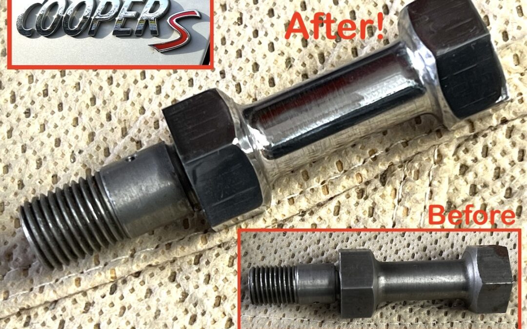 2024.12.30 年の瀬の年中行事 (その３) – ガレージまわり！＆ 公道復帰10年、経年劣化修復プロジェクト (76) – メッキ