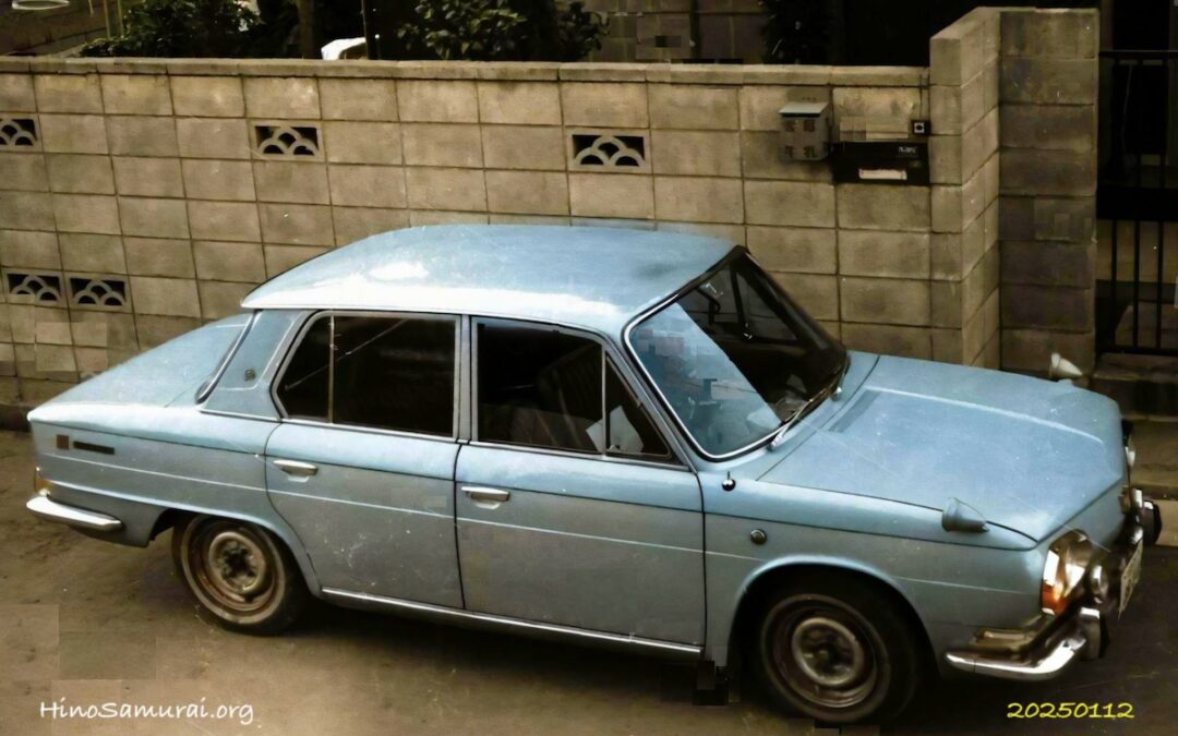 2024.1.12 人生初の日野コンテッサ画像のカラー化