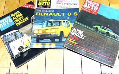 2025.2.7 我が家の図書館 (26) – EUROPE AUTO -1970年前後の気に入ったルノー車特集