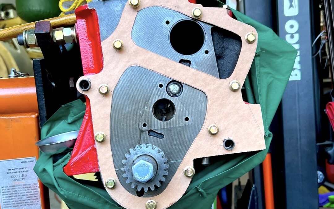 2025.2.11 公道復帰10年、経年劣化修復プロジェクト (86) – エンジンリヤマウントのサポーター用ガスケット制作