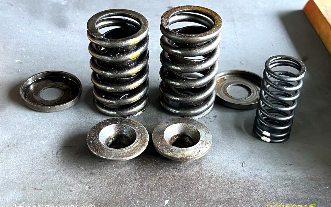 2025.3.15 考古学な日々 (24) – 古の部品：ワークス用エンジンの吸排気バルブスプリング ＆ 公道復帰10年、経年劣化修復プロジェクト (94) – そのバルブスプリング課題