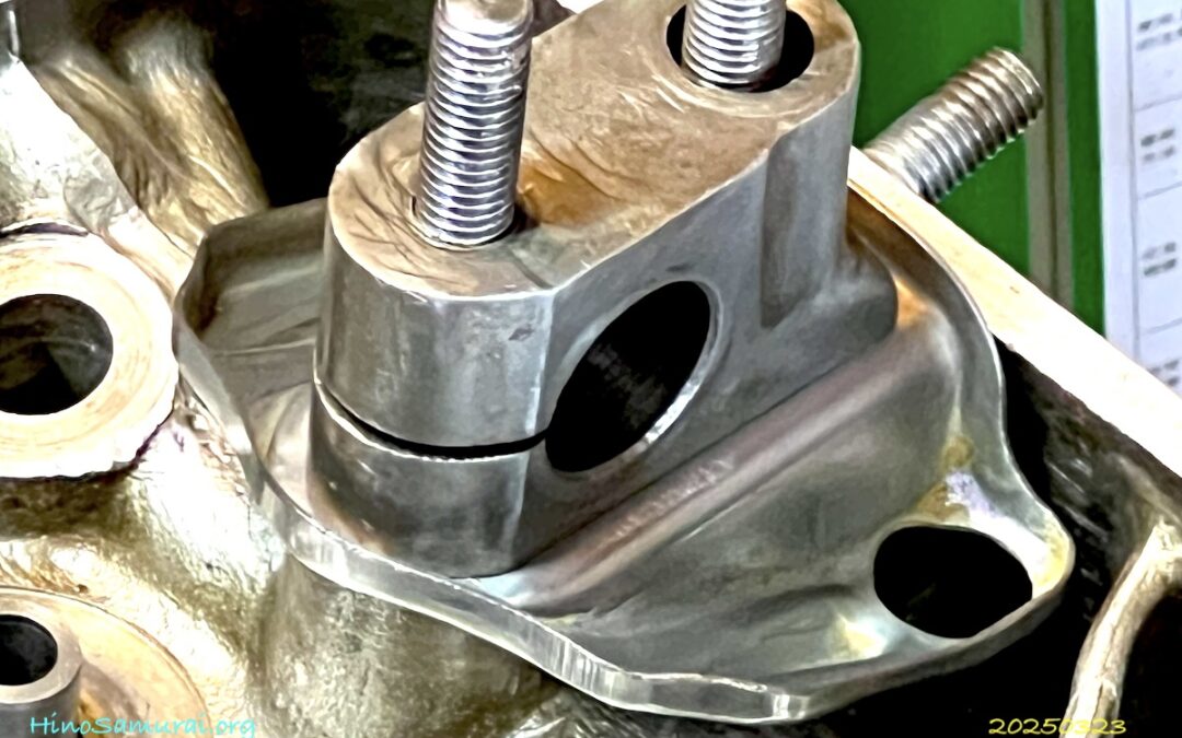 2025.3.23 考古学な日々 (25) – 古の部品：ワークス用エンジンのオイル対策 ＆ 公道復帰10年、経年劣化修復プロジェクト (95) – バルブロッカー周り