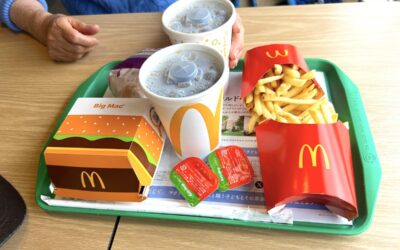 2025.4.25 ひさしぶりに近所のマクドナルドで昼食！