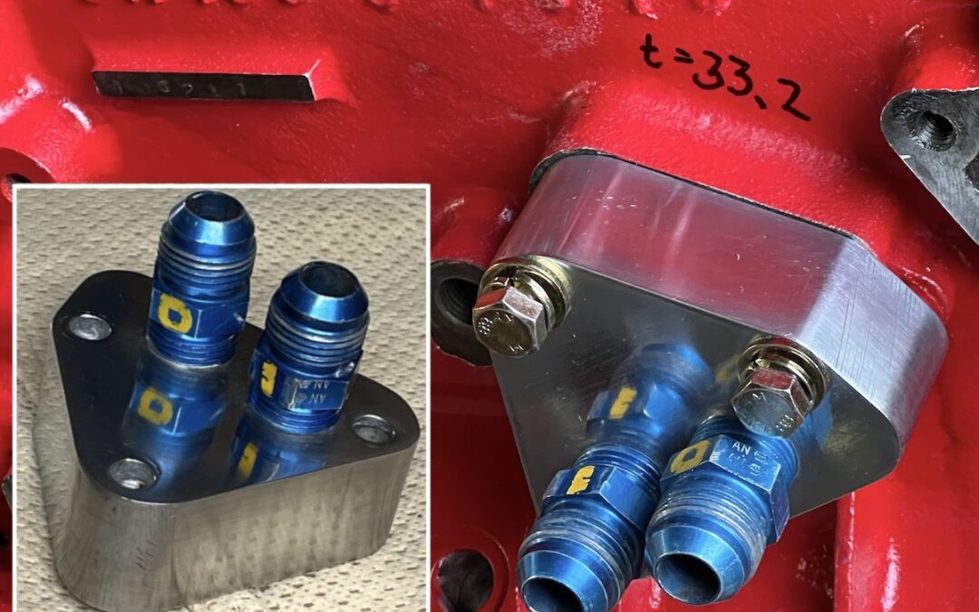 2023.10.28 公道復帰10年、経年劣化修復プロジェクト (13) – オイルクーラーアタッチメントブロック