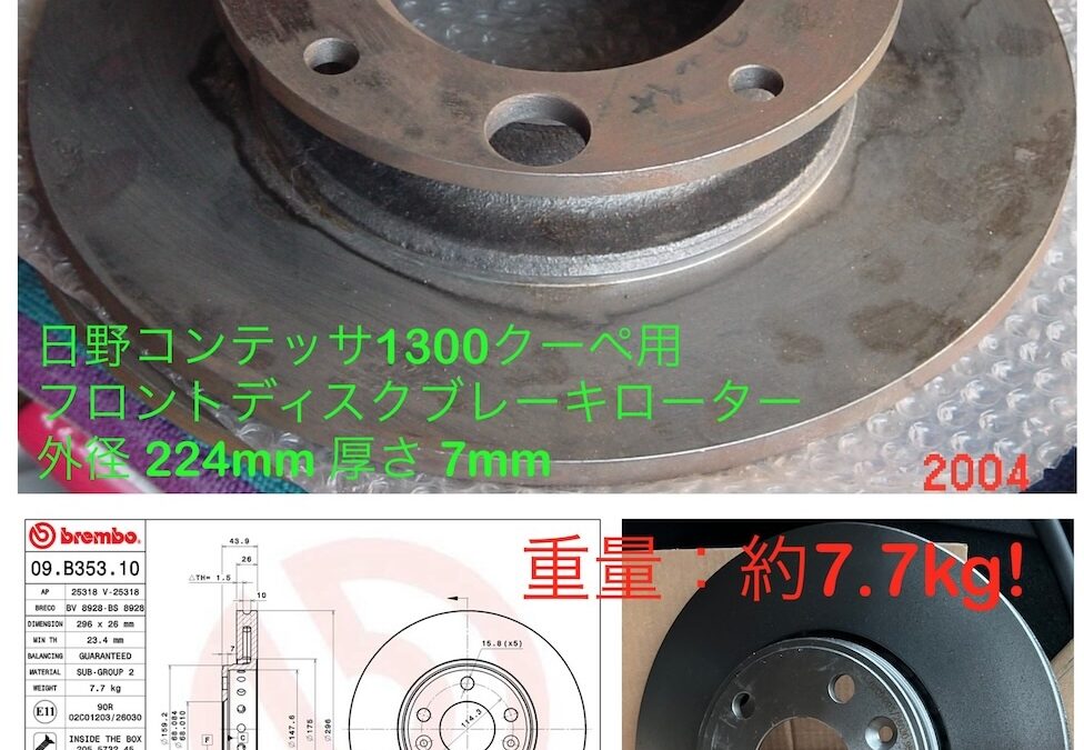2024.2.20 日野コンテッサ1300クーペのブレーキ – 本当に効かないのか？ (6)