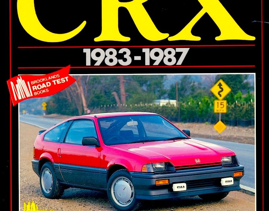 2024.5.11 我が家の図書館 (13) – HONDA CRX 1983-1987 ROAD TEST
