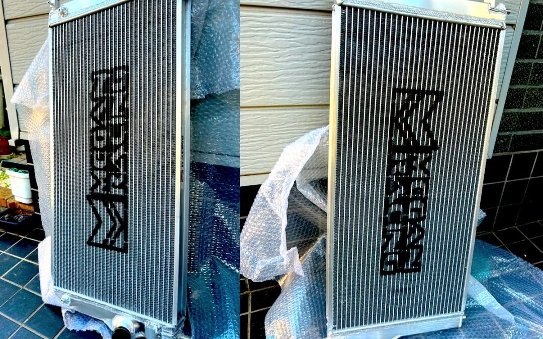 2023.6.19 公道復帰10年、経年劣化修復プロジェクト (38) – Megan Racing アルミラジエータ