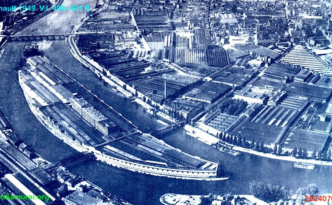 2024.7.27 パリ・オリンピック開会式、セーヌ川 – ルノー、ビヤンクール工場