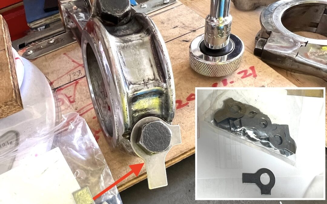 2024.9.10 本日のデリバリー – コンロッドボルトのタブワッシャー