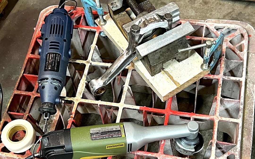 2024.11.3 公道復帰10年、経年劣化修復プロジェクト (62) – 新たなコンロッドのバランシング