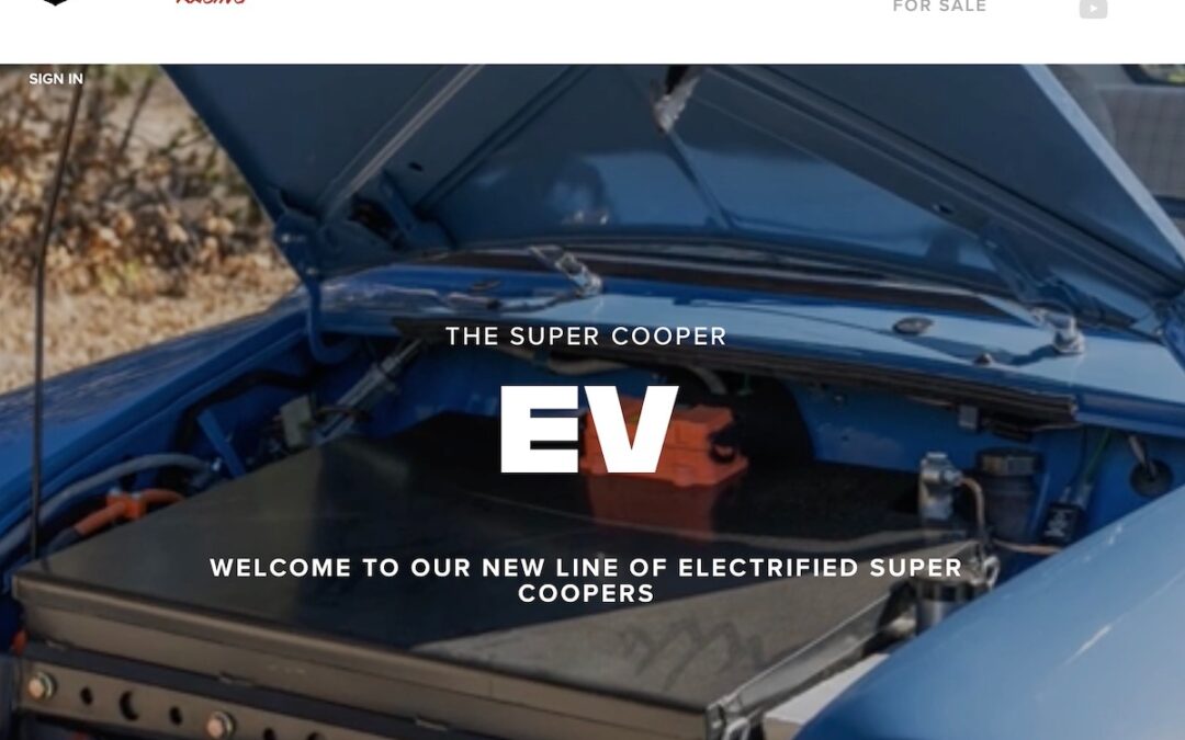 2023.318 クラシックミニのEV – The Super Cooper EV