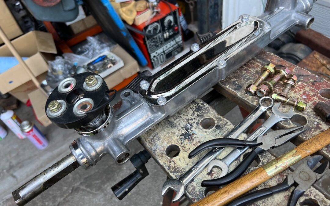 2023.4.20 ステアリングギヤボックス交換 (その２)