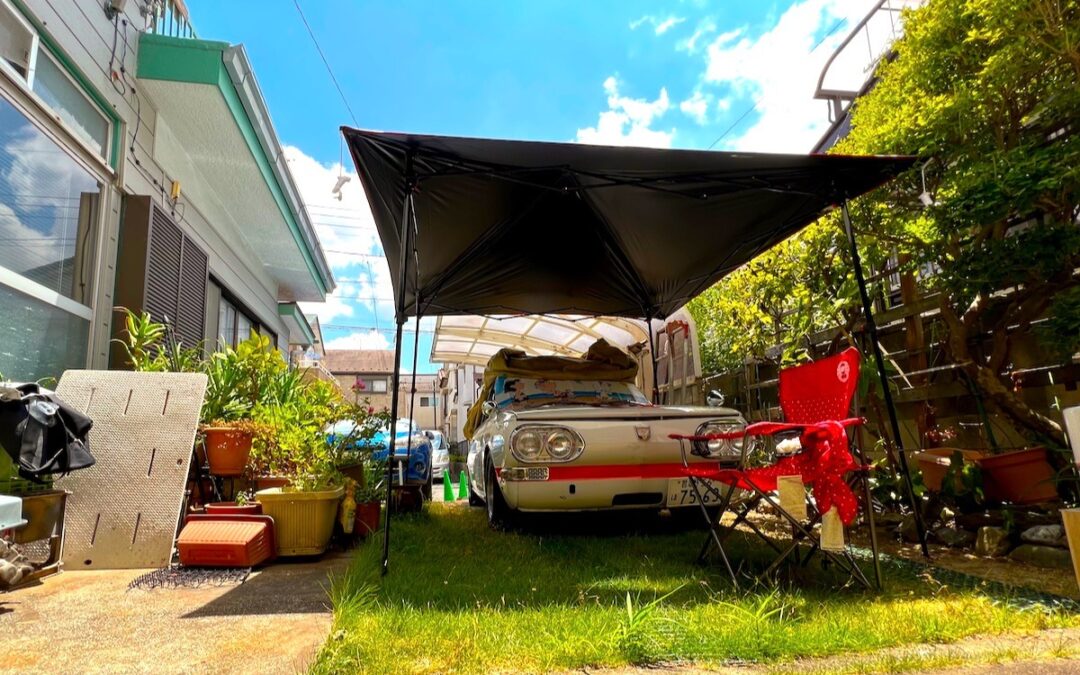 2023.7.22 関東も梅雨明け！夏本番に向けて作業用テント新調