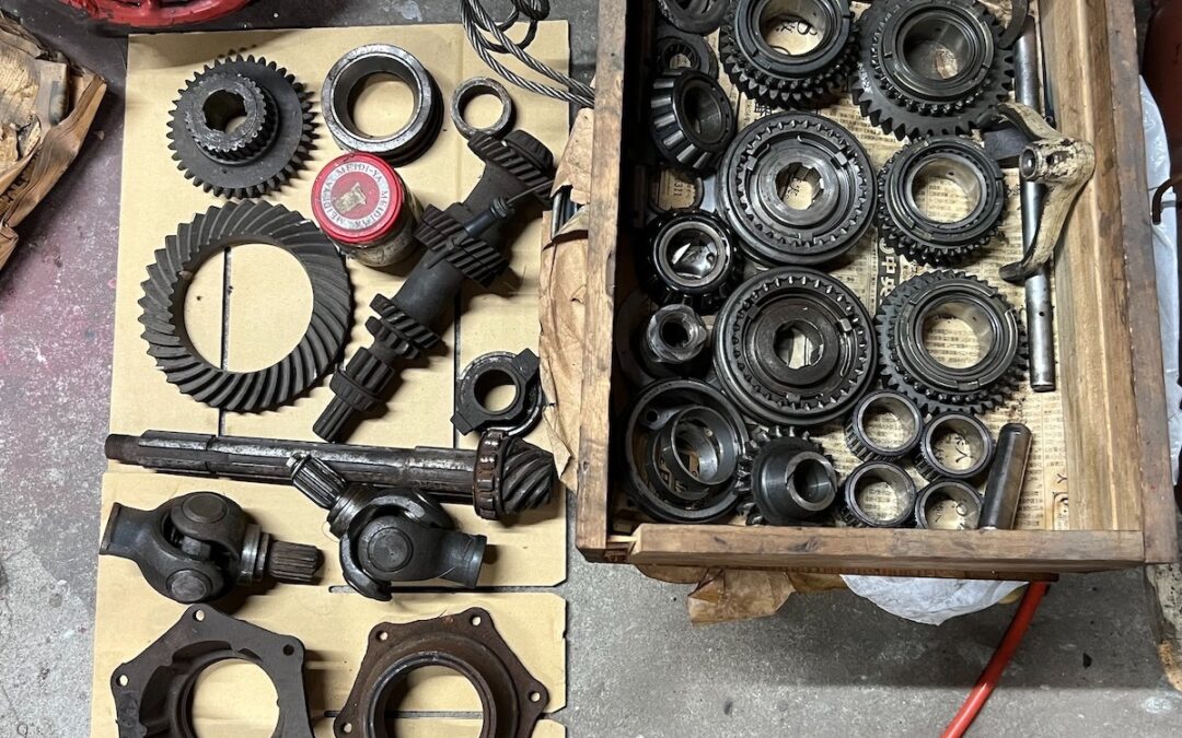 2023.9.3 考古学な日々 (3) – 古の部品：日野レーシング５速ミッション