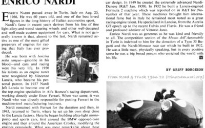 2025.12.18 日野コンテッサ900スプリント – 偉大なるENRICO NARDIO!